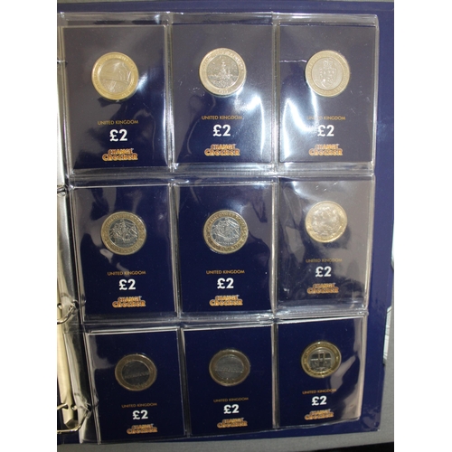 204 - Change Checker Album Containing 18 x £2 Coins