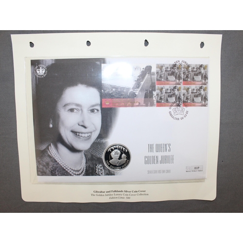 209 - Queen Elizabeth II  Silver Proof Coin Cover