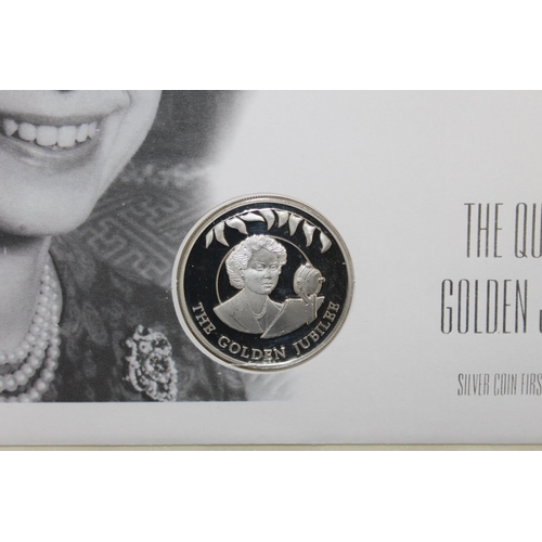 209 - Queen Elizabeth II  Silver Proof Coin Cover