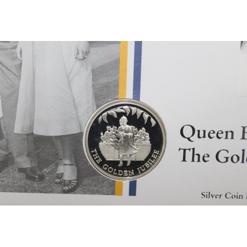 212 - Queen Elizabeth II  Silver Proof Coin Cover