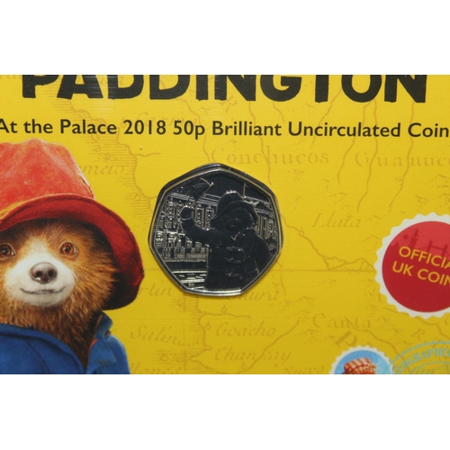 223 - 2018 Paddington At The Palace Royal Mint 50p Coin Pack Sealed