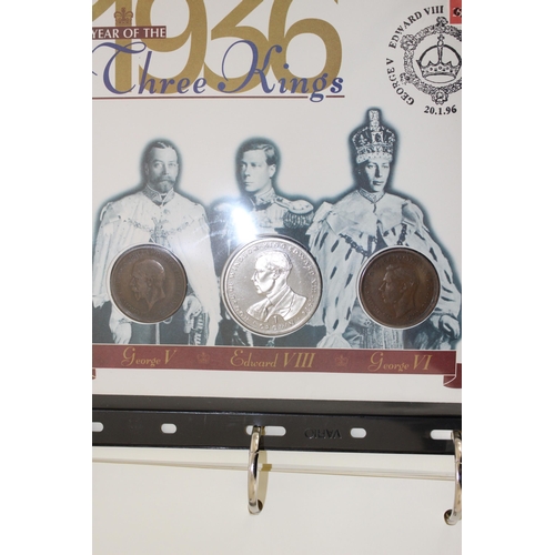 238 - Album Containing 20 Mixed Coin Covers