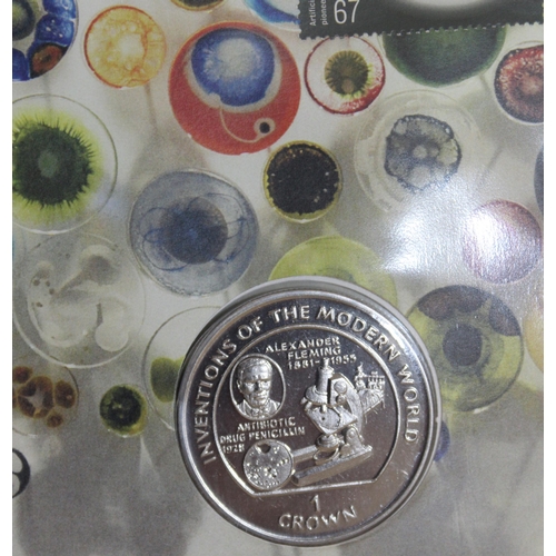 238 - Album Containing 20 Mixed Coin Covers