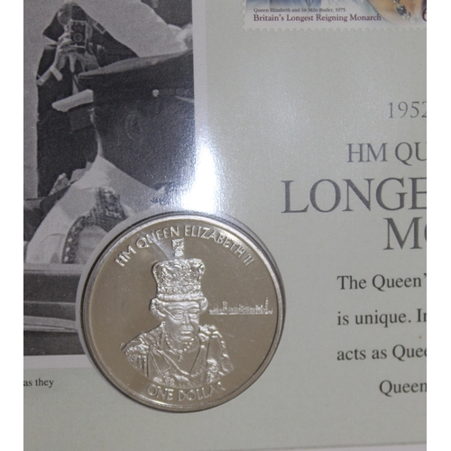 239 - Long To Reign 7 Coin Cover Collection