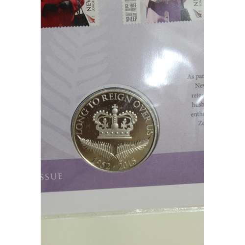 239 - Long To Reign 7 Coin Cover Collection