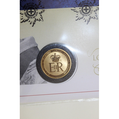 239 - Long To Reign 7 Coin Cover Collection