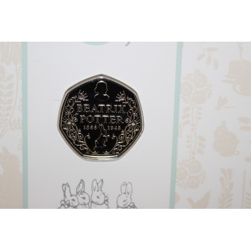 242 - 2016 Beatrix Potter The Royal Mint 50pCoin Pack