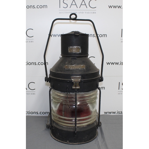 109 - Large Lantern 'Not Under Command' Ship's Light
Collection Only