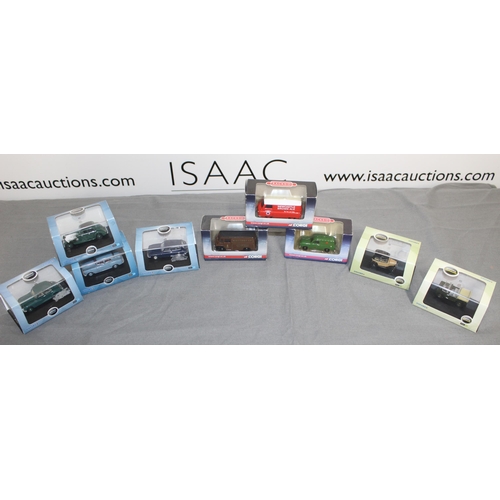 574 - Nine Boxed Collectable Vehicles Inc-Oxford Commercials, Corgi Trackside, Oxford Automobile Company