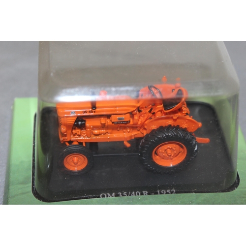 575 - Six Collectable Tractors Five Cased One Uncased