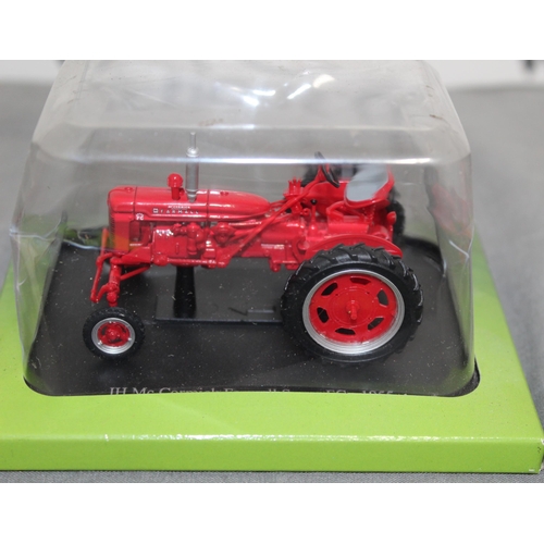 575 - Six Collectable Tractors Five Cased One Uncased