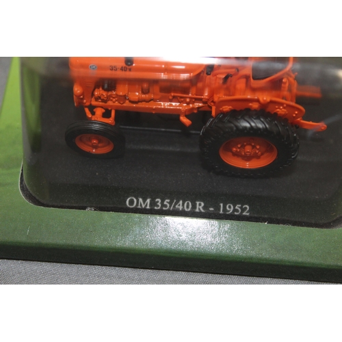 575 - Six Collectable Tractors Five Cased One Uncased