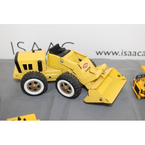 576 - Collection Of Collectable Construction Vehicles Inc-Corgi, Tonka, Majorette, Siku Etc