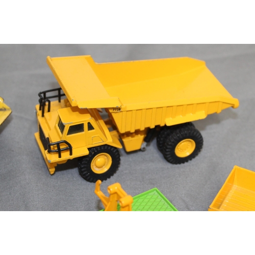 576 - Collection Of Collectable Construction Vehicles Inc-Corgi, Tonka, Majorette, Siku Etc