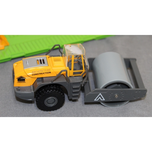 576 - Collection Of Collectable Construction Vehicles Inc-Corgi, Tonka, Majorette, Siku Etc