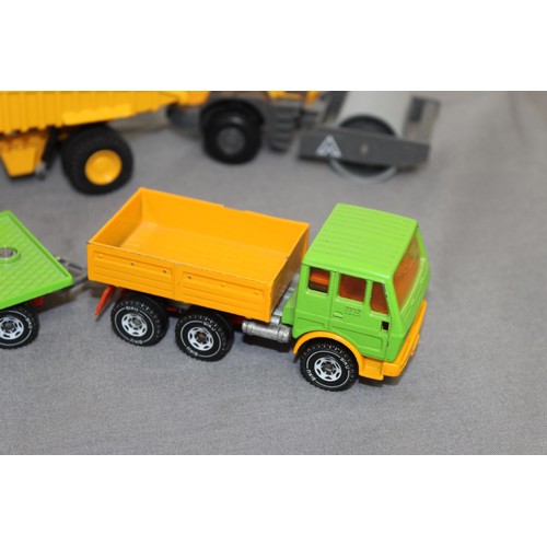 576 - Collection Of Collectable Construction Vehicles Inc-Corgi, Tonka, Majorette, Siku Etc