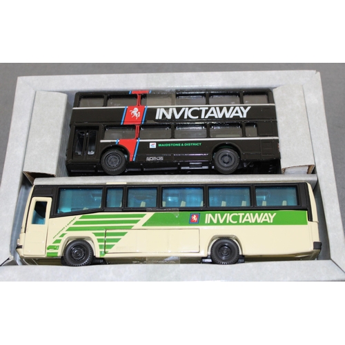 581 - Three Boxed Corgi Buses/Coaches