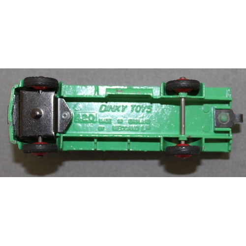 583 - Dinky 420 In Original Box Rare Green With Red Hubs