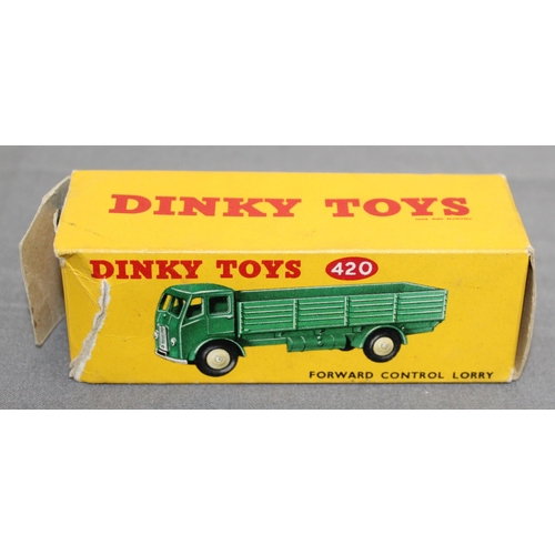 583 - Dinky 420 In Original Box Rare Green With Red Hubs