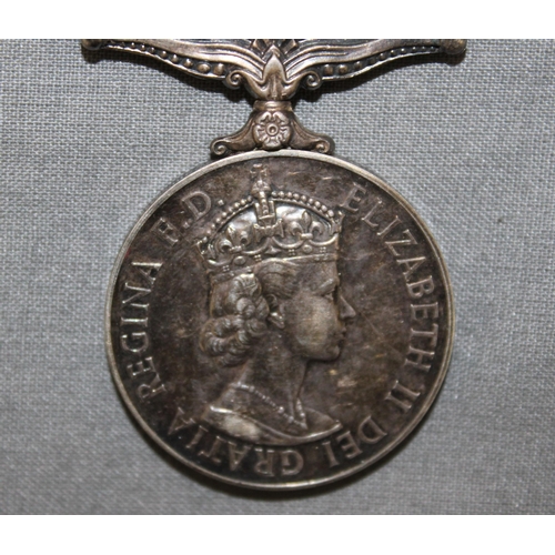 159 - ERII General Service Medal with CYPRUS Bar - Issued to 23432272 TPR. E. BRAITHWAITE. R.H.G