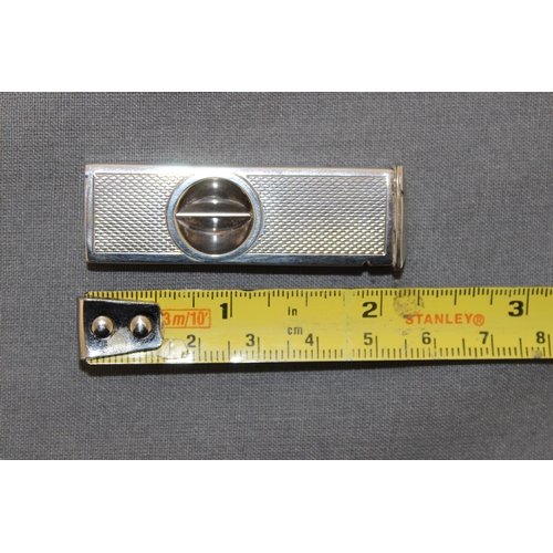 396 - Silver Hallmarked Cigar Cutter