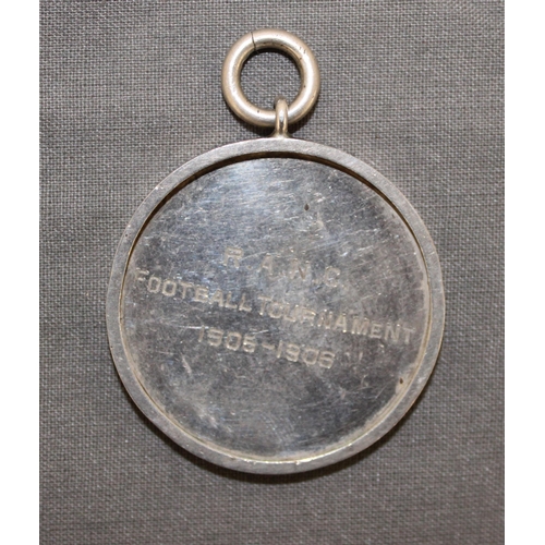 78 - Medal R.A.N.C Football Tournament 1905-1906