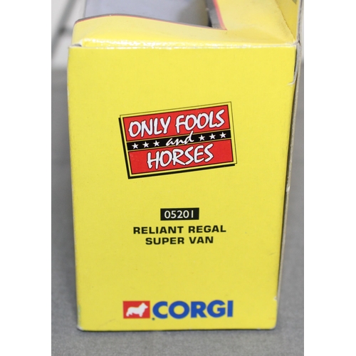 587 - 2 Boxed Corgi Only Fools And Horses Collectable  Cars And 1 Boxed Lledo car As Featured In Show
CC99... 