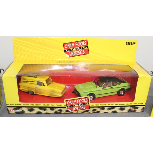 587 - 2 Boxed Corgi Only Fools And Horses Collectable  Cars And 1 Boxed Lledo car As Featured In Show
CC99... 