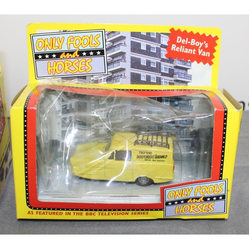 587 - 2 Boxed Corgi Only Fools And Horses Collectable  Cars And 1 Boxed Lledo car As Featured In Show
CC99... 