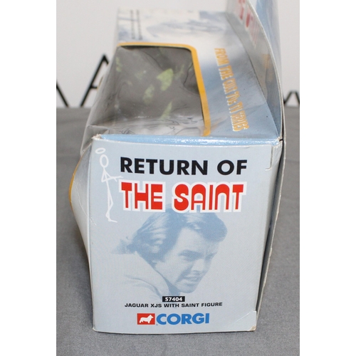 593 - Boxed Corgi Car Return Of The Saint