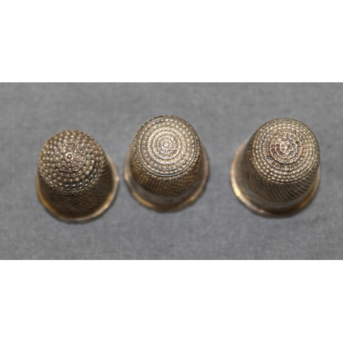 398 - 3 x Silver Hallmarked Silver Thimbles
All Proceeds Go To Charity