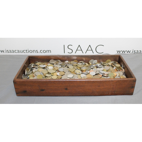 263 - 10kg Worldwide Coinage Box Not Included