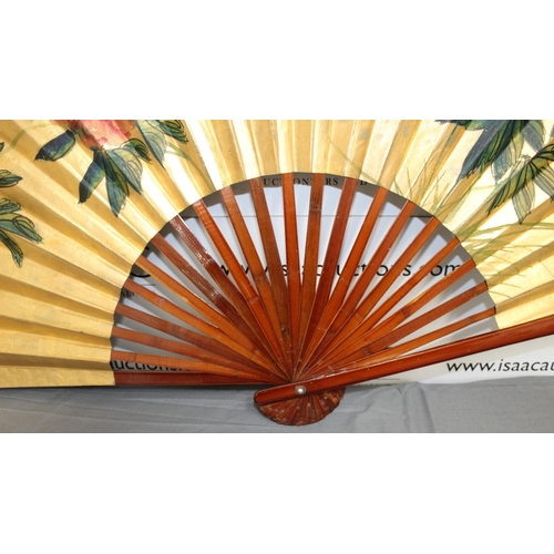 12 - Large Decorative Fan
Length 138cm open
Height 76cm