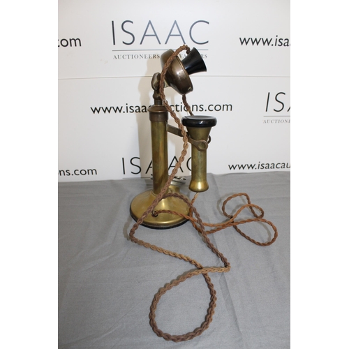 32 - Brass Vintage Telephone
Height 32cm