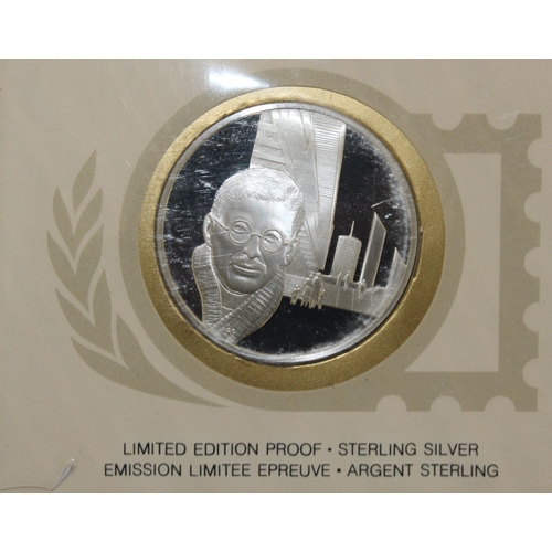 413 - Silver Commemorative Coin Issues
 Each Coin 20.4gms