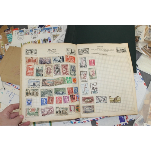 172 - A Large Collection Of Stamps And First Day Covers ETC