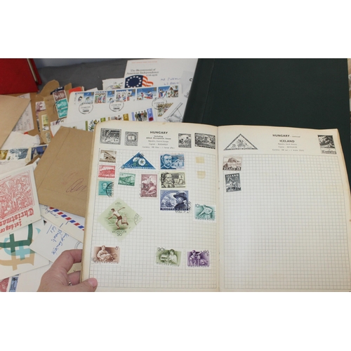 172 - A Large Collection Of Stamps And First Day Covers ETC