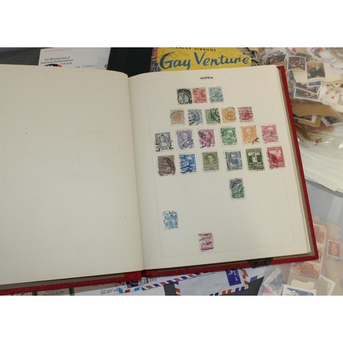 172 - A Large Collection Of Stamps And First Day Covers ETC