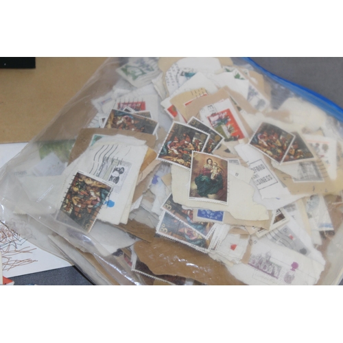 172 - A Large Collection Of Stamps And First Day Covers ETC