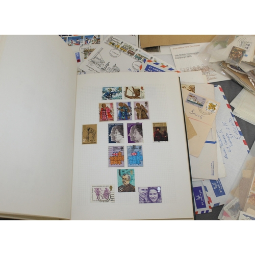 172 - A Large Collection Of Stamps And First Day Covers ETC