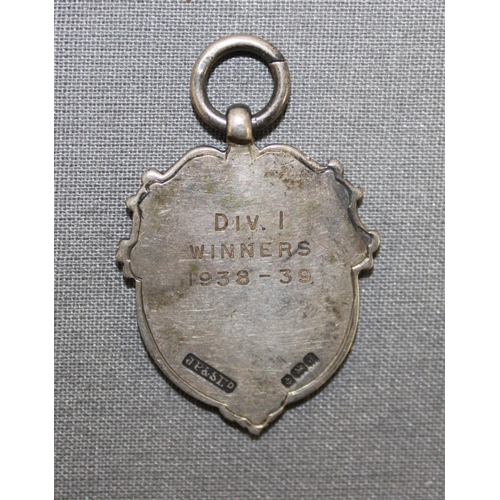 424 - Silver Hallmarked Fob