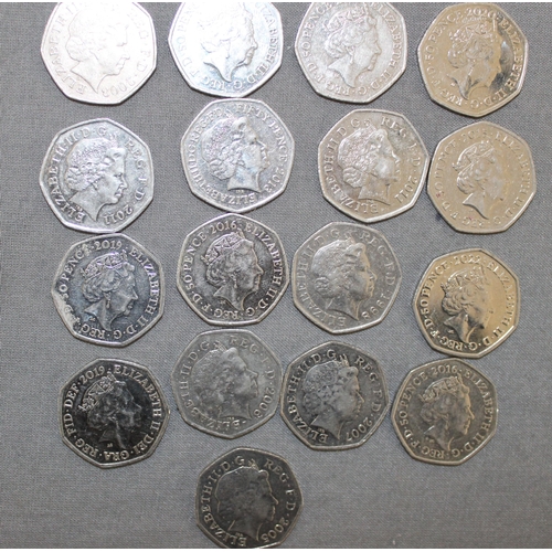 268 - 29 Collectable 50 Pence Coins £14.50