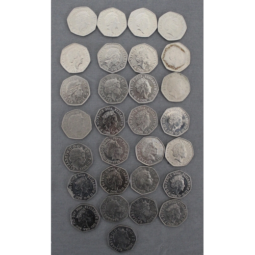 268 - 29 Collectable 50 Pence Coins £14.50