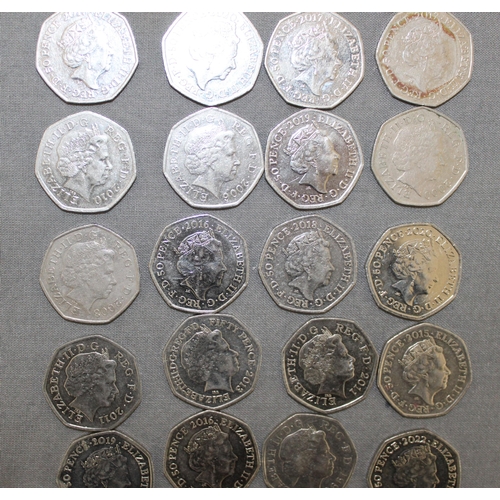 268 - 29 Collectable 50 Pence Coins £14.50