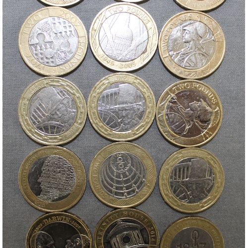 275 - 16 Various Collectable £2 Coins