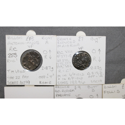 277 - Eight Mixed Roman Coins