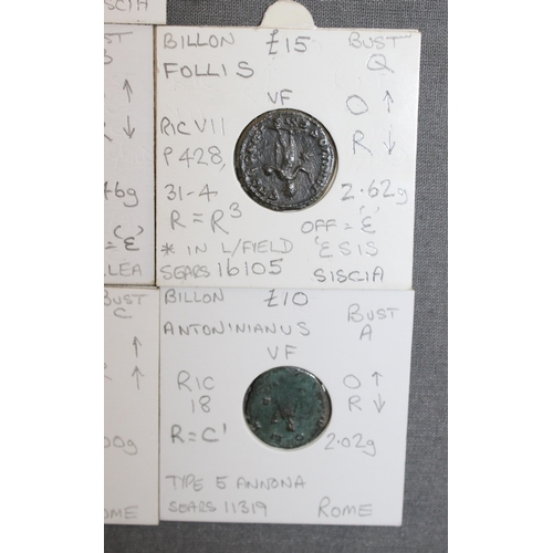 277 - Eight Mixed Roman Coins