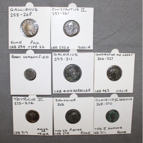 277 - Eight Mixed Roman Coins