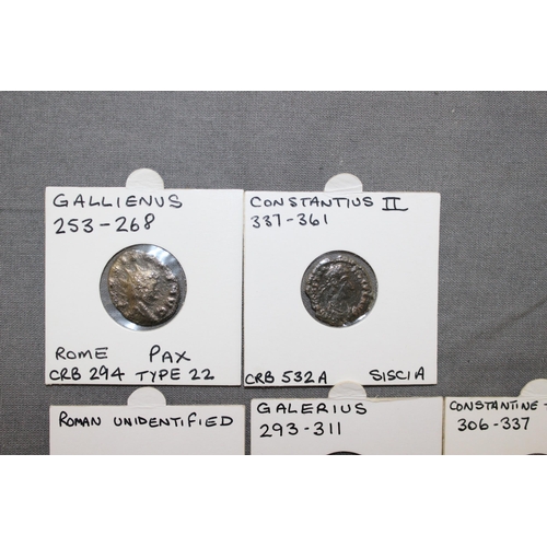 277 - Eight Mixed Roman Coins