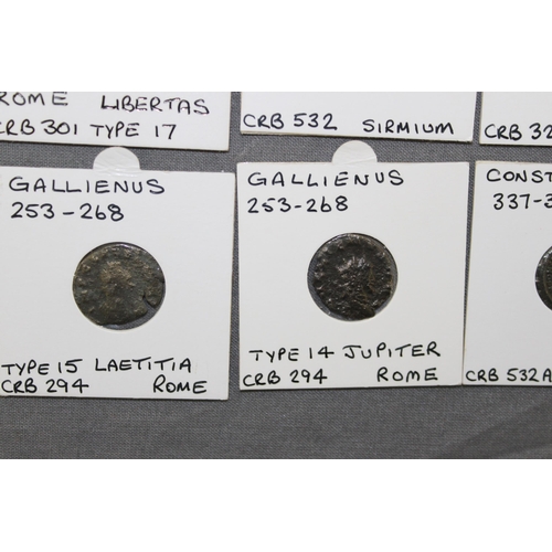 278 - Eight Mixed Roman Coins